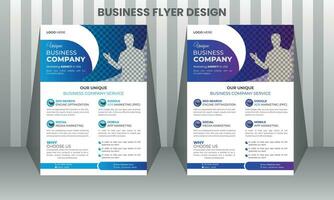 företags- företag flygblad mall design, marknadsföring byrå och företags- företag flygblad.. vektor