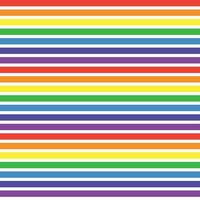 Regenbogen horizontal Linien nahtlos Muster, Regenbogen wiederholen Hintergrund, bunt Streifen. Vektor Kunst Illustration