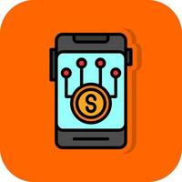 Digital Geld Vektor Symbol Design