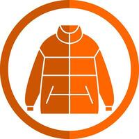 Winter Jacke Vektor Symbol Design