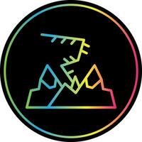 Aurora Borealis Vektor Symbol Design