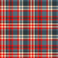 sömlös tyg textur av textil- kolla upp tartan med en pläd bakgrund mönster vektor. vektor