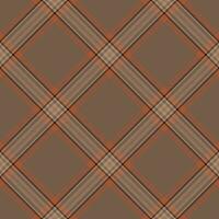 tartan schottland nahtloser karierter mustervektor. Retro-Hintergrundstoff. Vintage Check Color Square geometrische Textur für Textildruck, Packpapier, Geschenkkarte, Tapetendesign. vektor