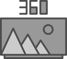 360 Bild Vektor Symbol Design