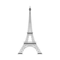 Frankreich Eiffelturm Vektordesign tower vektor