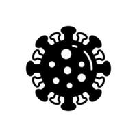 Coronavirus Symbol im Vektor. Illustration vektor