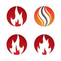 Feuer Logo Bilder vektor