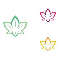 Beauty Lotus Logo Bilder vektor