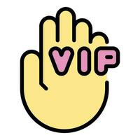 vip Person Symbol Vektor eben