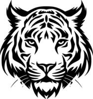 Tiger, minimalistisch und einfach Silhouette - - Vektor Illustration