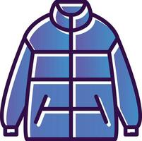 Winter Jacke Vektor Symbol Design