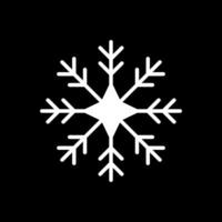 snöflinga vektor ikon design