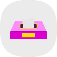 Tissue-Box-Vektor-Icon-Design vektor