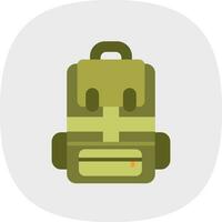 Rucksack-Vektor-Icon-Design vektor