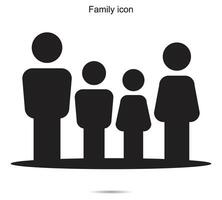 Familie Symbol, Vektor Illustration.