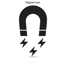 Magnet Symbol, Vektor Illustration.