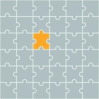 Orange Puzzle Muster. Puzzle Linie Muster. Puzzle nahtlos Muster. dekorativ Elemente, Kleidung, Papier Verpackung, Badezimmer Fliesen, Mauer Fliesen, Hintergrund, Hintergrund. vektor