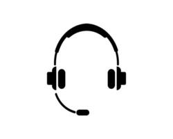 Headset Symbol Vektor Illustration Logo Vorlage zum viele Zweck. isoliert auf Weiß Hintergrund