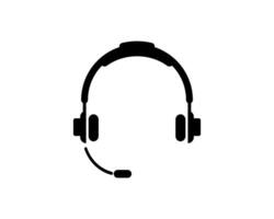 Headset Symbol Vektor Illustration Logo Vorlage zum viele Zweck. isoliert auf Weiß Hintergrund