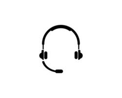 Headset Symbol Vektor Illustration Logo Vorlage zum viele Zweck. isoliert auf Weiß Hintergrund