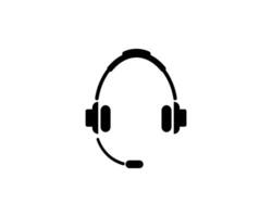 Headset Symbol Vektor Illustration Logo Vorlage zum viele Zweck. isoliert auf Weiß Hintergrund