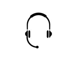 Headset Symbol Vektor Illustration Logo Vorlage zum viele Zweck. isoliert auf Weiß Hintergrund