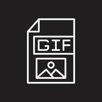 gif vektor ikon design