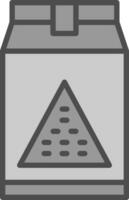 Weizen Mehl Vektor Symbol Design