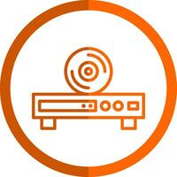 DVD Spieler Vektor Symbol Design