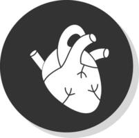 hjärta sjukdom vektor ikon design