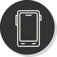 Smartphone-Vektor-Icon-Design vektor