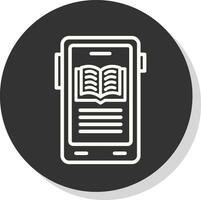 ebook vektor ikon design