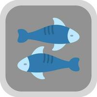 fiskar vektor ikon design