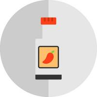 Chili Soße Vektor Symbol Design