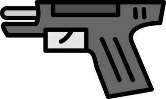 pistol vektor ikon design