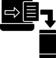 Transfer Papier Vektor Symbol Design