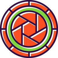 Kamera Linse Vektor Symbol Design