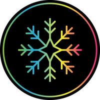 snöflinga vektor ikon design