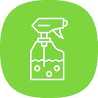 Spray-Vektor-Icon-Design vektor