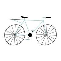 retro cykel ikon vektor