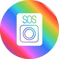 SOS-Vektorsymbol vektor