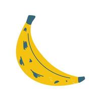 Banane abstrakte Frucht vektor