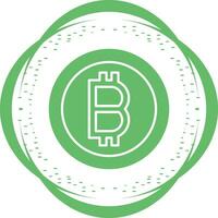 Bitcoin-Vektorsymbol vektor