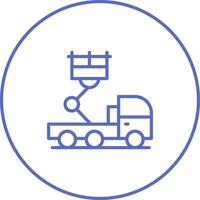 Leiter LKW Vektor Symbol