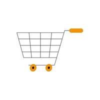 shopping cart ikon vektor design