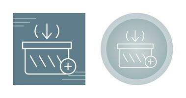 Vektorsymbol zum Warenkorb hinzufügen vektor