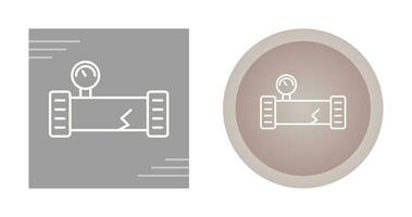 Vektorsymbol für defektes Rohr vektor