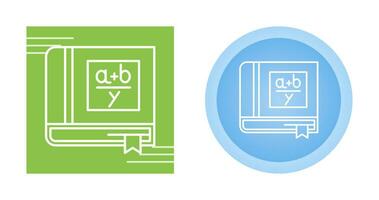 Algebra-Buchvektorsymbol vektor