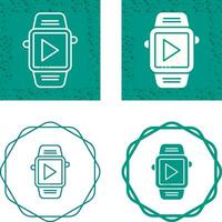 Smartwatch-Vektorsymbol vektor