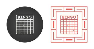 bingo vektor ikon